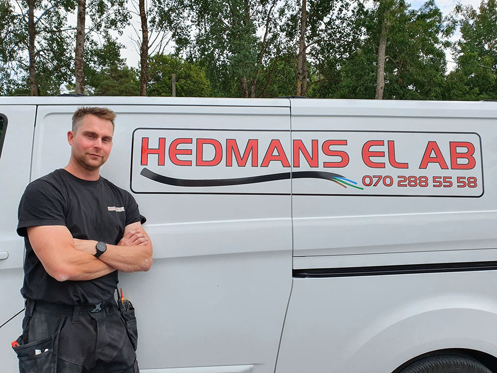 Elektriker av Hedmans El – projekt 5